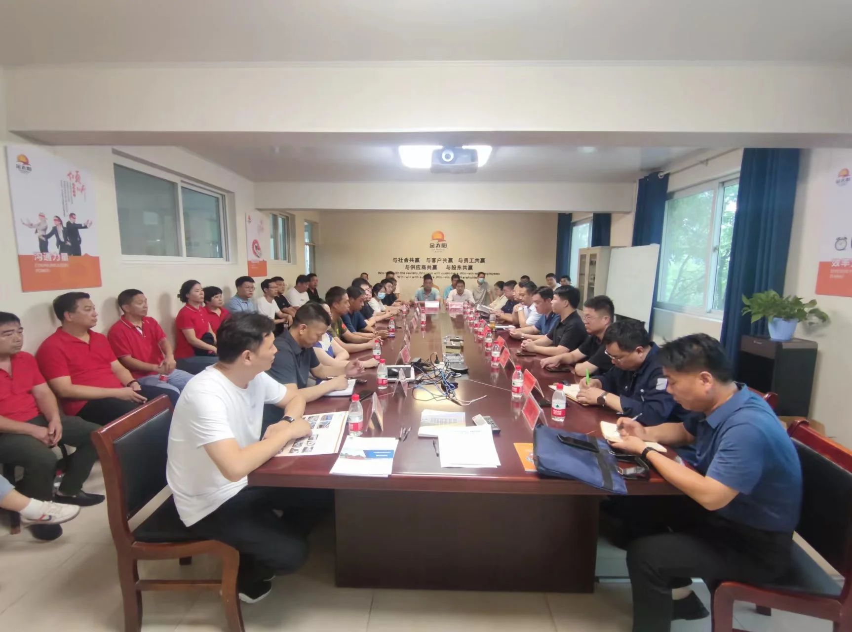 延津縣2023年工貿企業(yè)防汛應急演練在我司舉行！